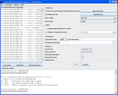 Batch Converter Screenshot