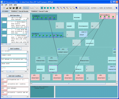 Structure Editor Screenshot